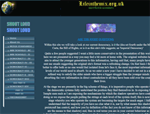 Tablet Screenshot of lifeinthemix.org.uk